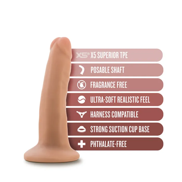 Dildo Realistico Blush Dr Skin TPE Ø 3,1 cm | Blush Dildos Dildo Realistico Blush Dr Skin TPE Ø 3,1 cm | Blush Dildos
