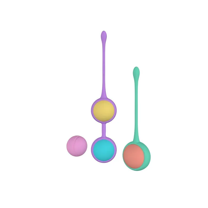 Female Sex Toys | Party Color Toys Kit d'Allenamento Weighted Kegel Party Color Toys Silicone 3 Pezzi Female Sex Toys | Party Color Toys Kit d'Allenamento Weighted Kegel Party Color Toys Silicone 3 Pezzi