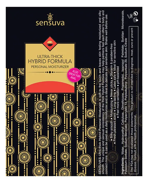 Sensuva Female Sex Toys | Sensuva Ultra Thick Hybrid Personal Moisturizer 1.7 oz - Assorted Scents Sensuva Female Sex Toys | Sensuva Ultra Thick Hybrid Personal Moisturizer 1.7 oz - Assorted Scents