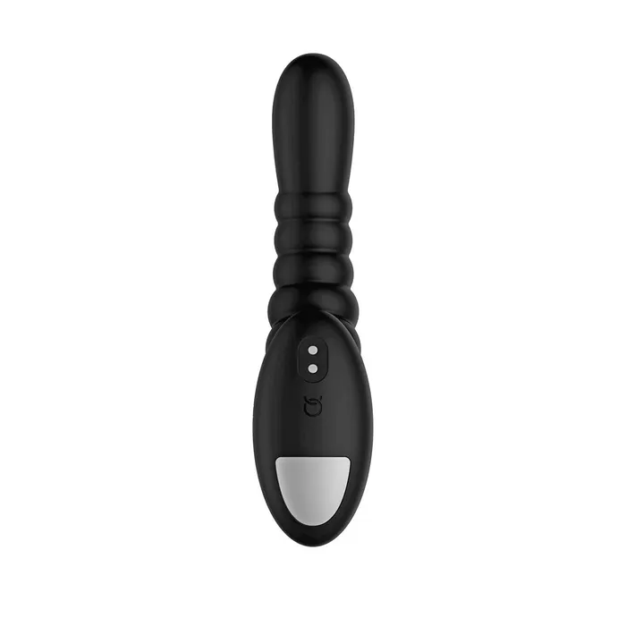Anal FORTO FORTO Ribbed Pro Plug Black