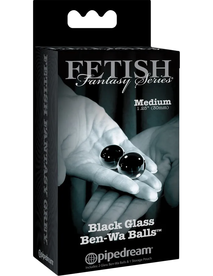 Couples Fetish Fantasy Limited Edition Glass Ben Wa Pipedream