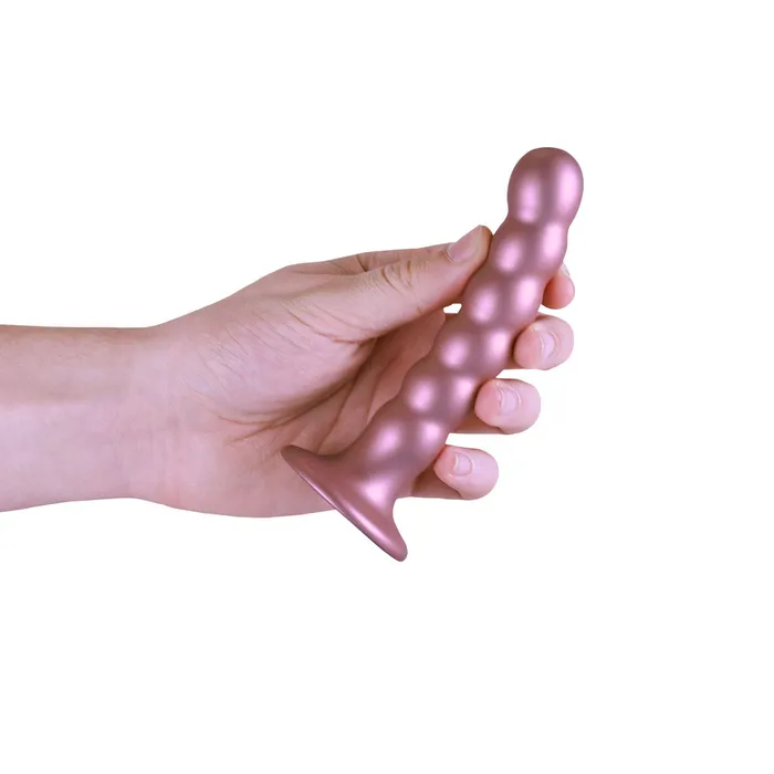 Female Sex Toys | OUCH! Beaded Silicone G-Spot Dildo - 5'' / 13cm-(ou822ros) - Shots Toys Female Sex Toys | OUCH! Beaded Silicone G-Spot Dildo - 5'' / 13cm-(ou822ros) - Shots Toys