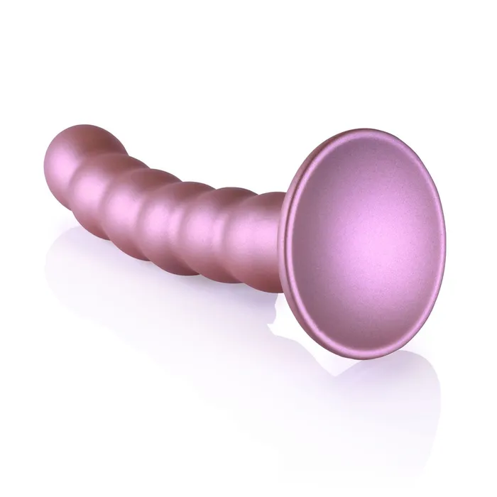 Female Sex Toys | OUCH! Beaded Silicone G-Spot Dildo - 5'' / 13cm-(ou822ros) - Shots Toys Female Sex Toys | OUCH! Beaded Silicone G-Spot Dildo - 5'' / 13cm-(ou822ros) - Shots Toys