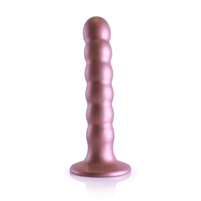Female Sex Toys | OUCH! Beaded Silicone G-Spot Dildo - 5'' / 13cm-(ou822ros) - Shots Toys Female Sex Toys | OUCH! Beaded Silicone G-Spot Dildo - 5'' / 13cm-(ou822ros) - Shots Toys
