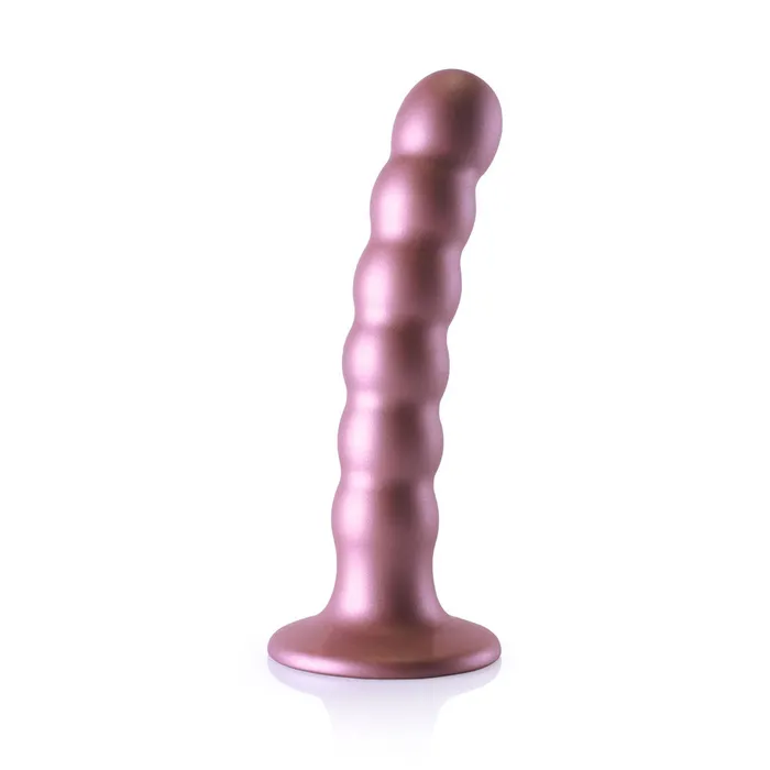 Female Sex Toys | OUCH! Beaded Silicone G-Spot Dildo - 5'' / 13cm-(ou822ros) - Shots Toys Female Sex Toys | OUCH! Beaded Silicone G-Spot Dildo - 5'' / 13cm-(ou822ros) - Shots Toys