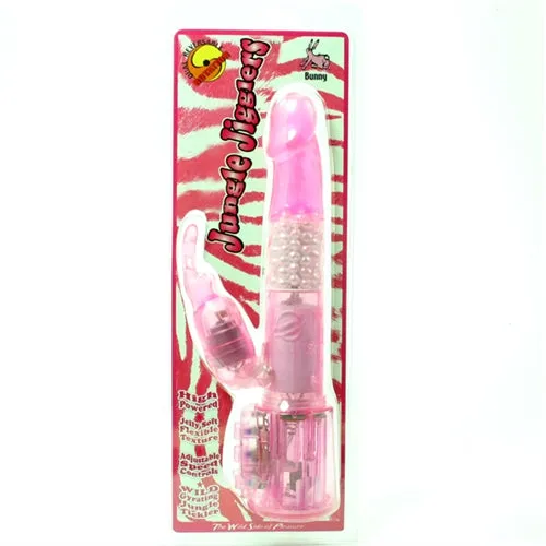 Golden Triangle Vibrators Jungle Jigglers Bunny Pink