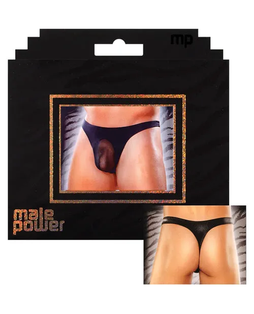 Men's Male Power Male Power Sheer Nylon Lycra Pouch Thong | Male Power Lingerie Male Sex Toys