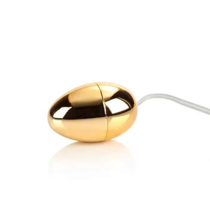 Pocket Exotics Vibrating Egg - Gold | CalExotics Female Sex Toys Pocket Exotics Vibrating Egg - Gold | CalExotics Female Sex Toys