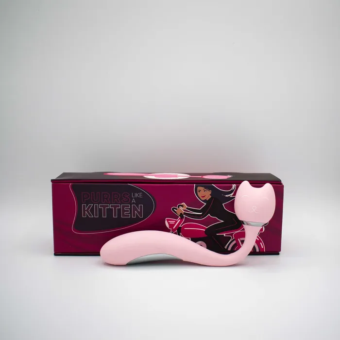 Purrs Like a Kitten Wand Vibrator - Pink | Natalie's Toy Box Vibrators