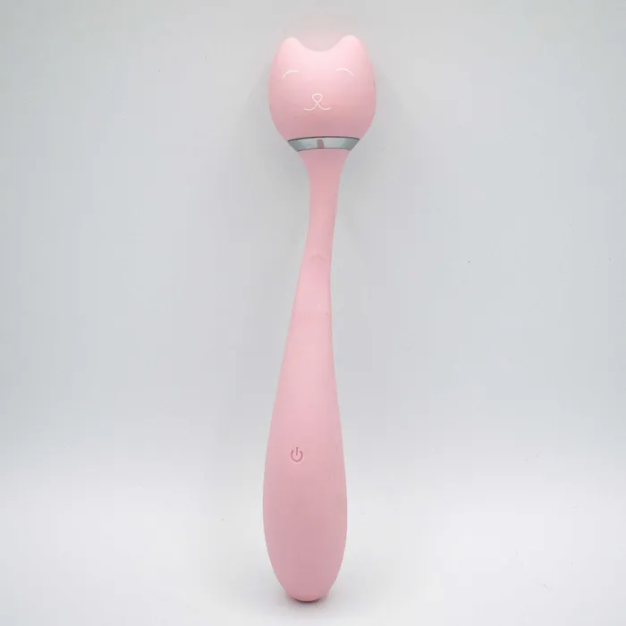 Purrs Like a Kitten Wand Vibrator - Pink | Natalie's Toy Box Vibrators