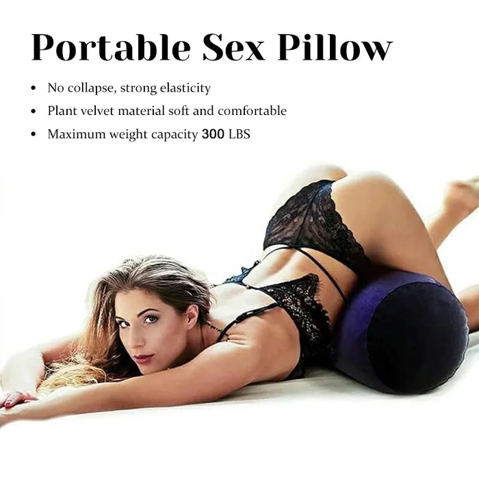 Round Cushion Sex Pillow for Couples' Positioning Support | Lovetoyshub Couples