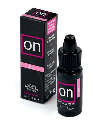 Sensuva Female Sex Toys On Natural Arousal Oil Lite 017 Fl Oz