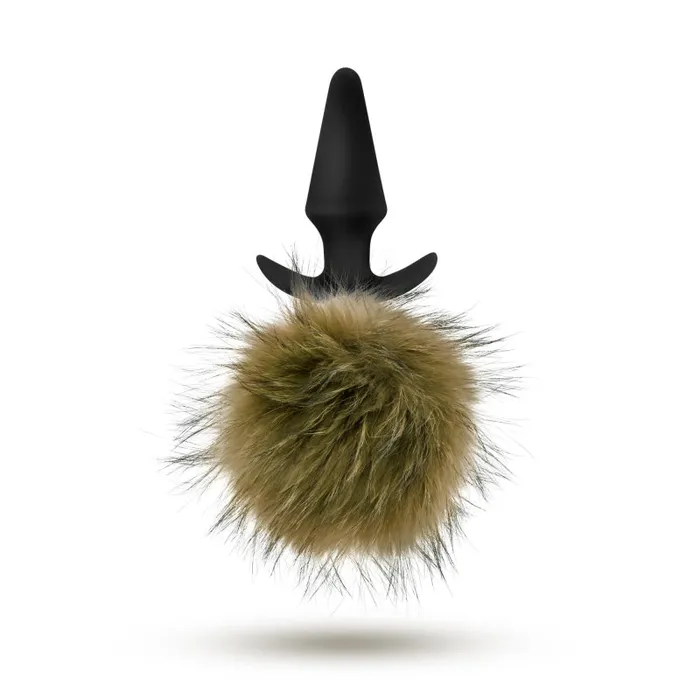 Vibrators | Blush Novelties Pom Plugs Fur Pom Pom - Brown