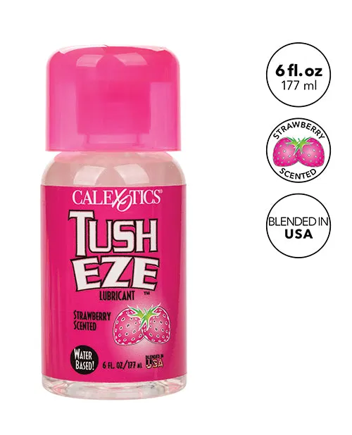 California Exotic Novelties Lubricants Tush Eze Strawberry Scented Lubricant 6 oz