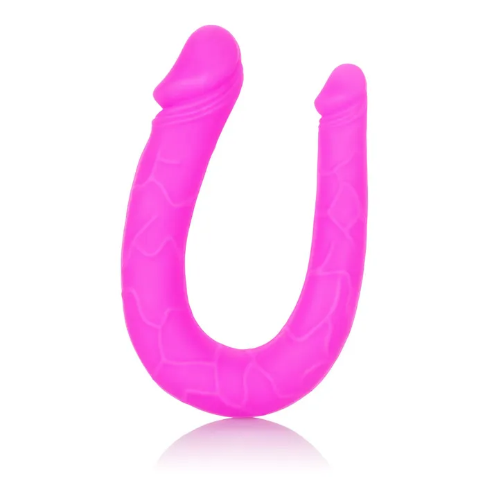 Dildos California Exotic Silicone Double Dong Acdc Dong Pink