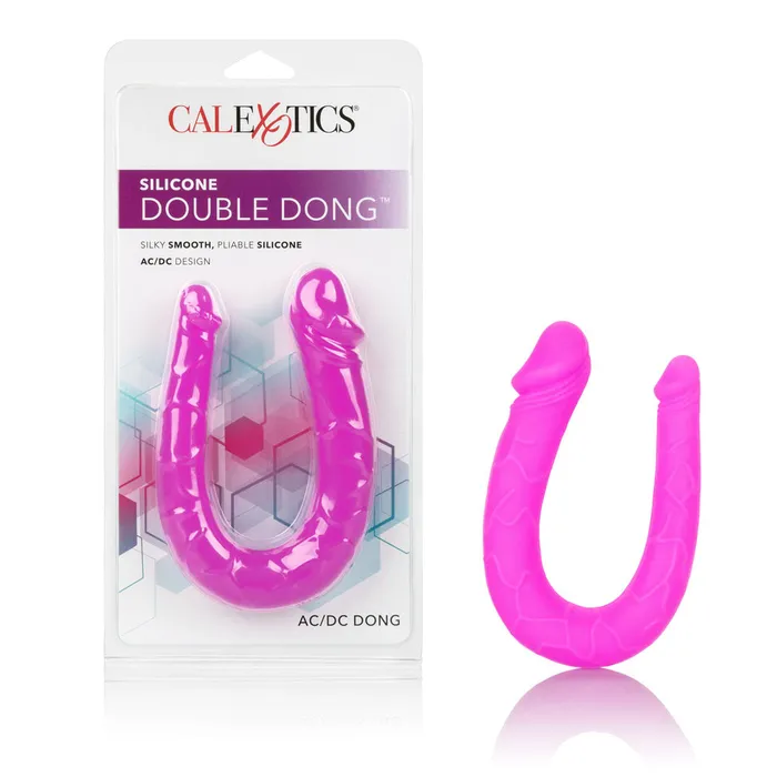 Dildos California Exotic Silicone Double Dong Acdc Dong Pink