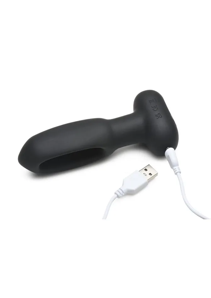 Male Sex Toys Flickers Bum Flick Flicking and Vibrating Rechargeable Silicone Butt Plug with Remote Inmi