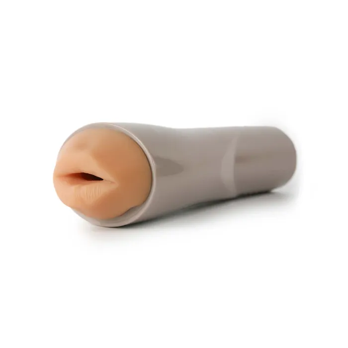 Topco Male Sex Toys Cyberskin Release Deep Throat Stroker Flesh Vibrating