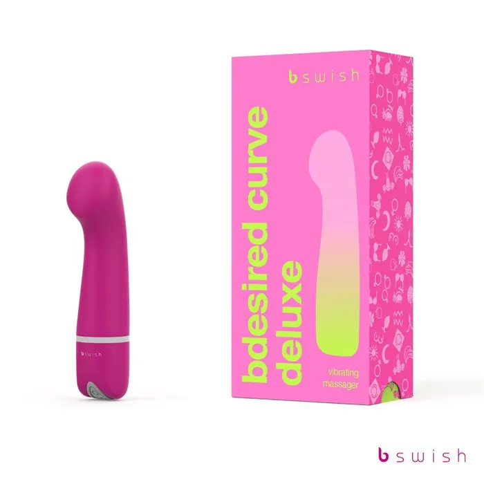 Vibrators Bswish Bdesired Deluxe Curve Rose 152 cm Vibrator