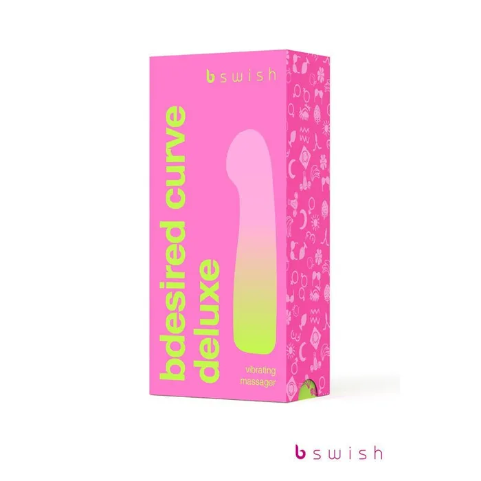 Vibrators Bswish Bdesired Deluxe Curve Rose 152 cm Vibrator