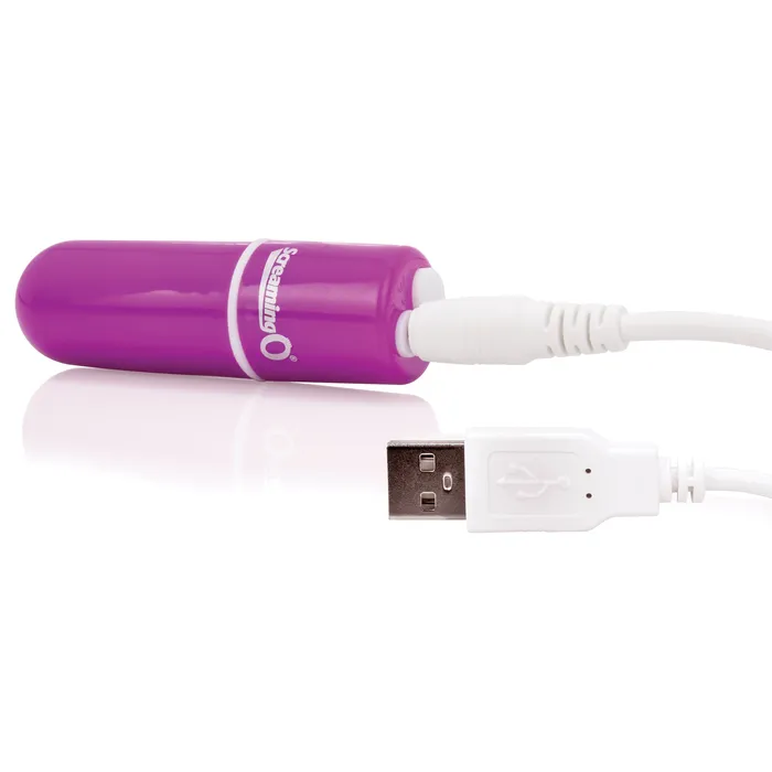 Vibrators Screaming O Charged Vooom Rechargeable Bullet Vibe Purple