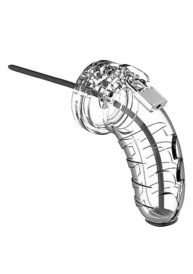 Mancage Model 16 Chastity 45 In Cage W Plug SHOTS AMERICA Male Sex Toys