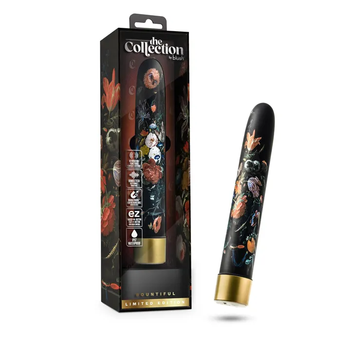 Anal Blush The Collection Bountiful 7 Inch Rechargeable Vibe Flora