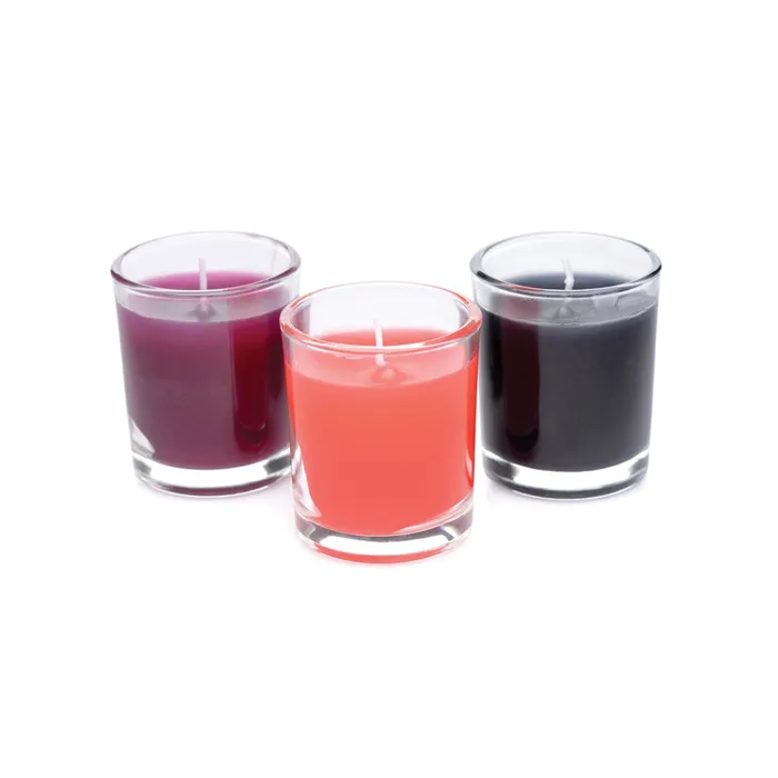 Master Series Anal Master Series Flame Drippers Candle Set Multi Color