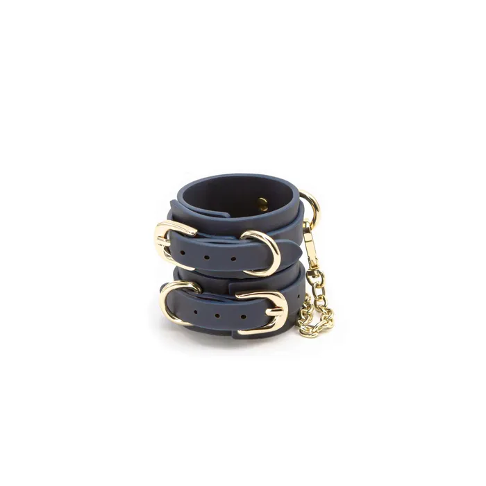 Vibrators nsnovelties Bondage Couture Wrist Cuff Blue