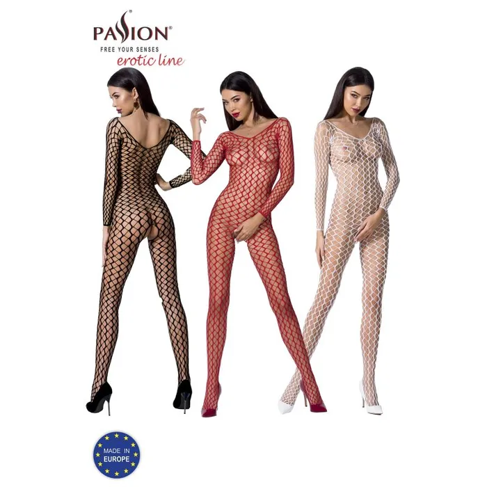 Bodystockings Playsuits Penthouse Bodystocking BS068 White Bodystockings Playsuits Penthouse Bodystocking BS068 White