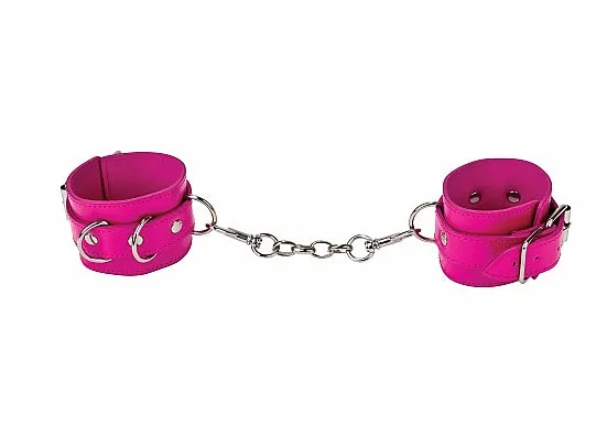 Restraints Ouch Leather Cuffs Shots Toys Restraints Ouch Leather Cuffs Shots Toys