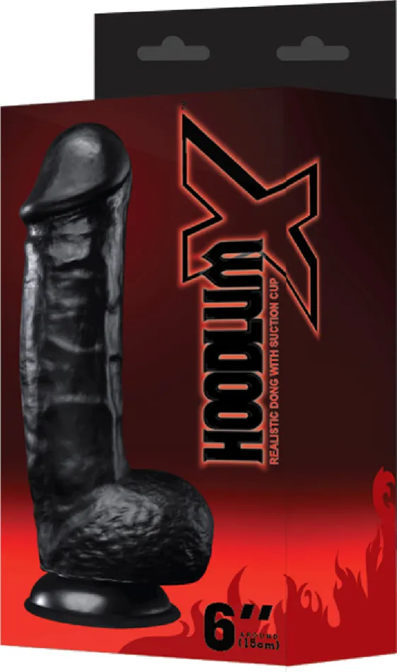X Realistic Dong 6 Black Dildo Sex Toy Adult Orgasm Pleasure Excellent Power Dildos