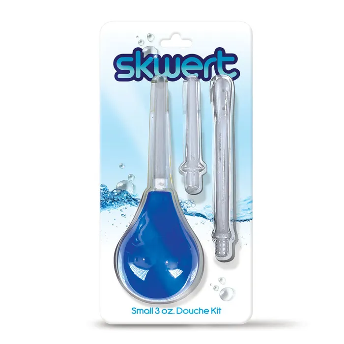 C1 Releasing Skwert Small 3 oz Douche Kit 90 ml Unisex Douche Kit Anal