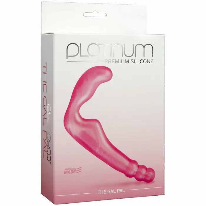 Doc Johnson Novelties Vibrators Platinum Silicone Gal Pal Pink
