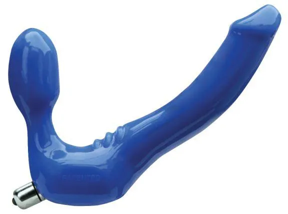 Female Sex Toys Tantus Feeldoe Slim Blue With Vibrator