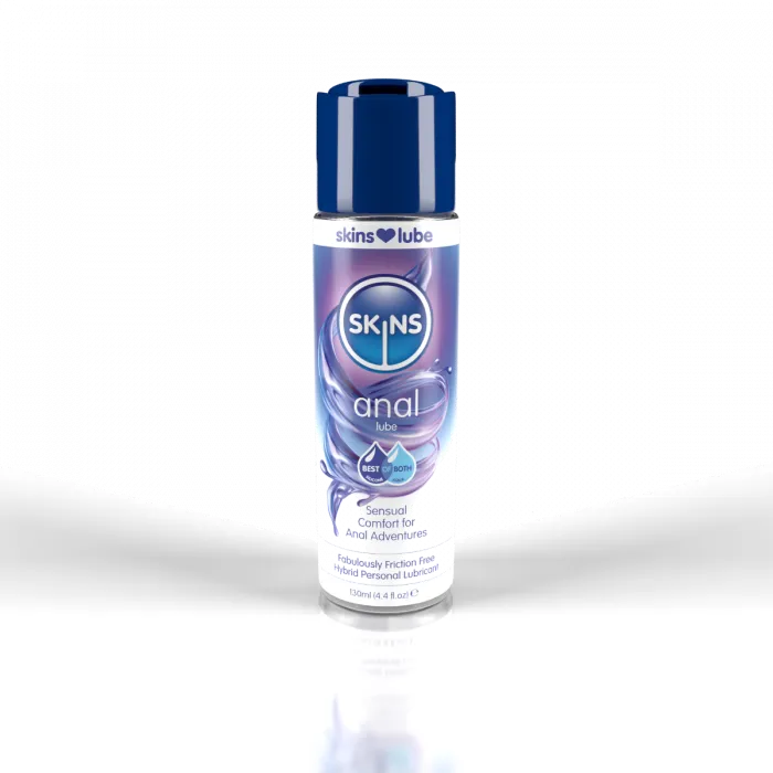 Love Locker Anal Skins Anal Hybrid Silicone And Water Based Lubricant 44 Fl Oz 130Ml