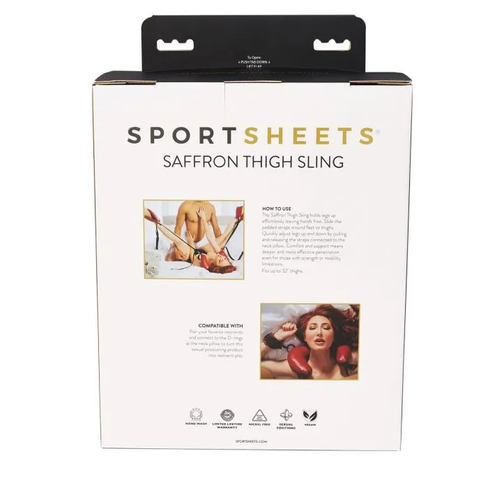 Saffron Thigh Sling Love Locker Vibrators Saffron Thigh Sling Love Locker Vibrators