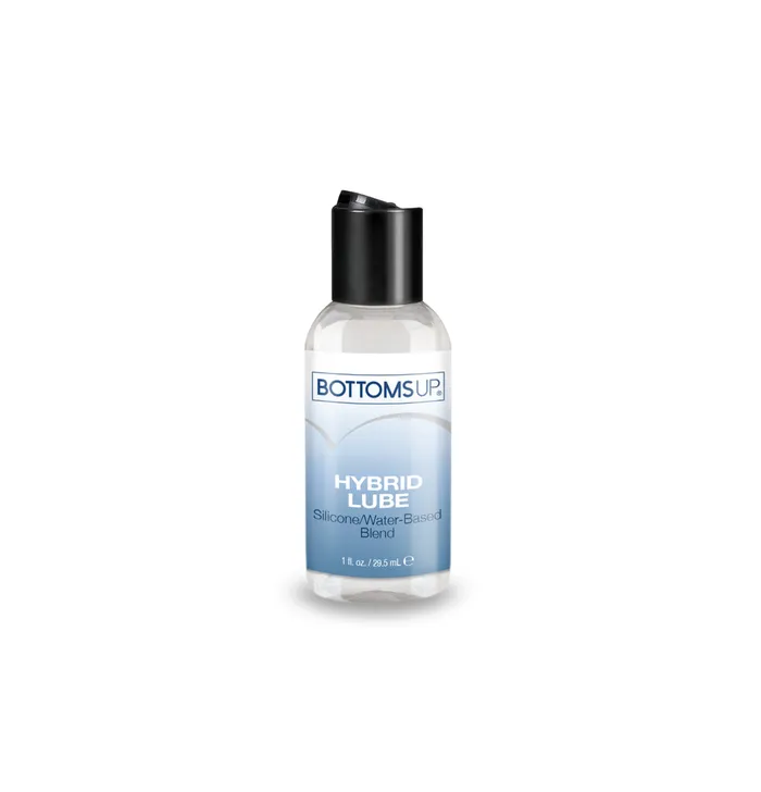 Topco Vibrators Bottoms Up Hybrid Lube 1 Fl Oz Bottle