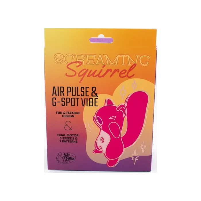 Vibrant Vibes Australia Quality Sex Toys Great Prices Vibrators Screaming Squirrel Air Pulse GSpot Vibrator