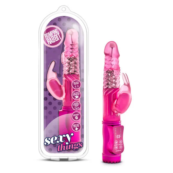 Vibrators Blush Novelties Sexy Things Romping Rabbit Fuchsia