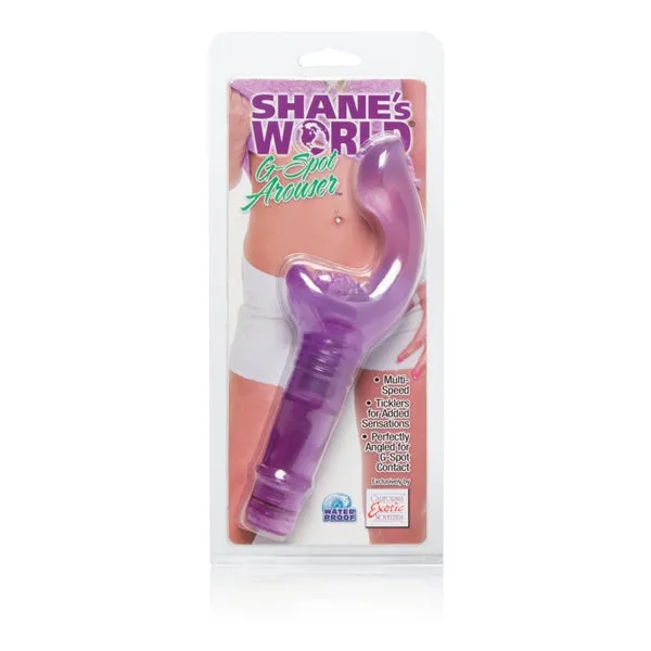 Vibrators Ginas GSpot Arouser Purple California Exotic Novelties