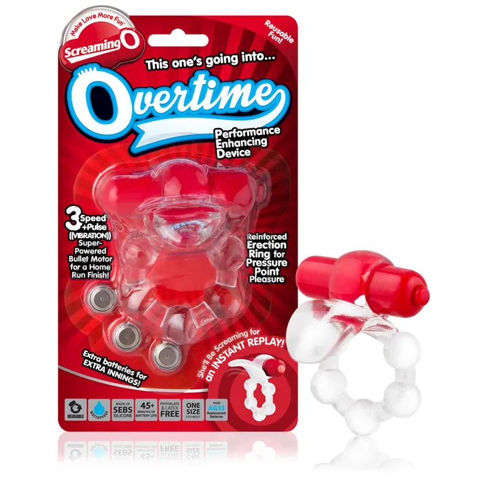 Vibrators Screaming O Overtime Red