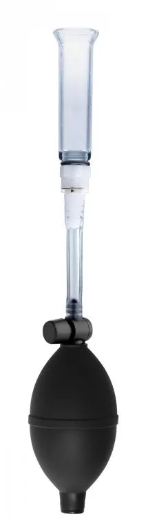 XR Brands Female Sex Toys Size Matters Clitoral Pumping System WDetachable Acrylic Cylinder XR Brands Female Sex Toys Size Matters Clitoral Pumping System WDetachable Acrylic Cylinder