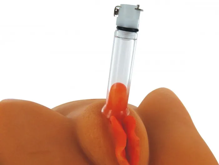 XR Brands Female Sex Toys Size Matters Clitoral Pumping System WDetachable Acrylic Cylinder XR Brands Female Sex Toys Size Matters Clitoral Pumping System WDetachable Acrylic Cylinder