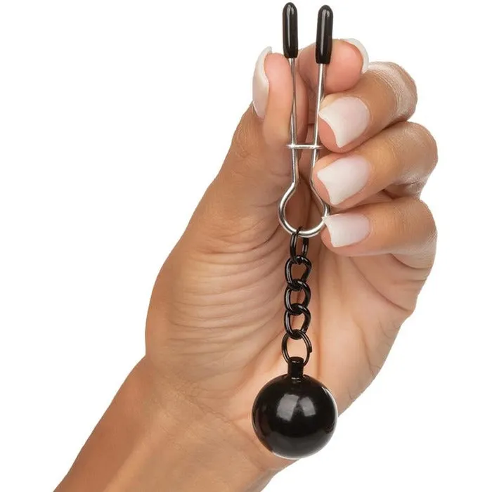Cal Exotics Female Sex Toys Nipple Grips Weighted Tweezer Nipple Clamps Cal Exotics Female Sex Toys Nipple Grips Weighted Tweezer Nipple Clamps