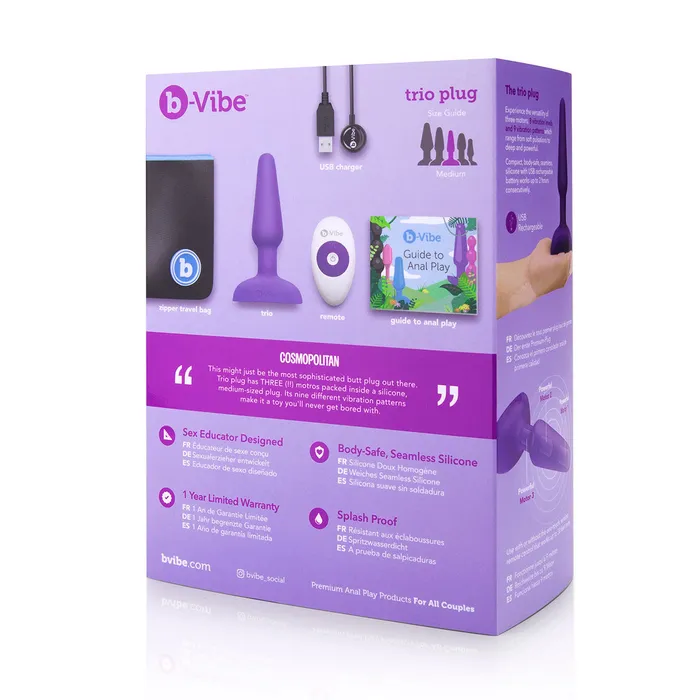 BVibe Trio Plug BVibe Anal BVibe Trio Plug BVibe Anal