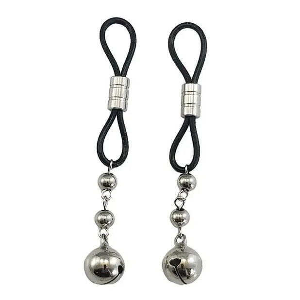 Bijoux de Nip Nipple Halo with Silver Bells Bijoux de Nip Female Sex Toys
