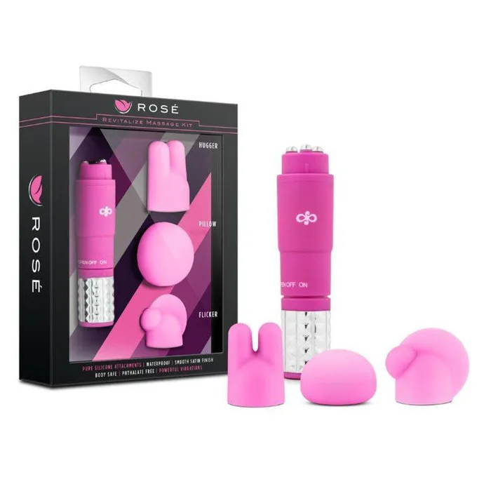 Blush Novelties Female Sex Toys Revitalize Massage Kit Clitoral Stimulator