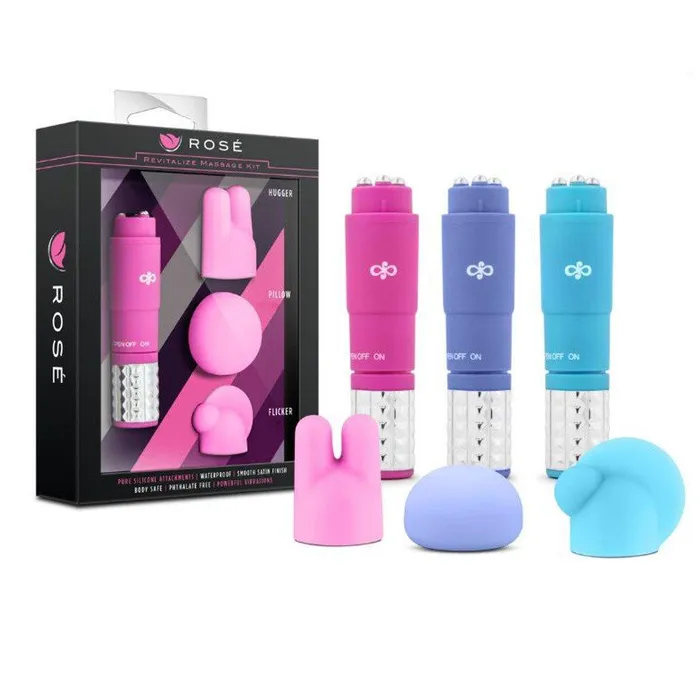 Blush Novelties Female Sex Toys Revitalize Massage Kit Clitoral Stimulator