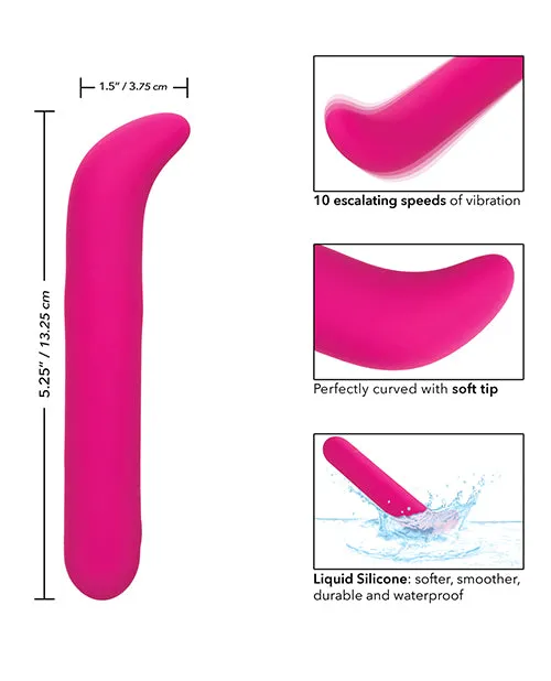 CalExotics Female Sex Toys Bliss Liquid Silicone G Vibe